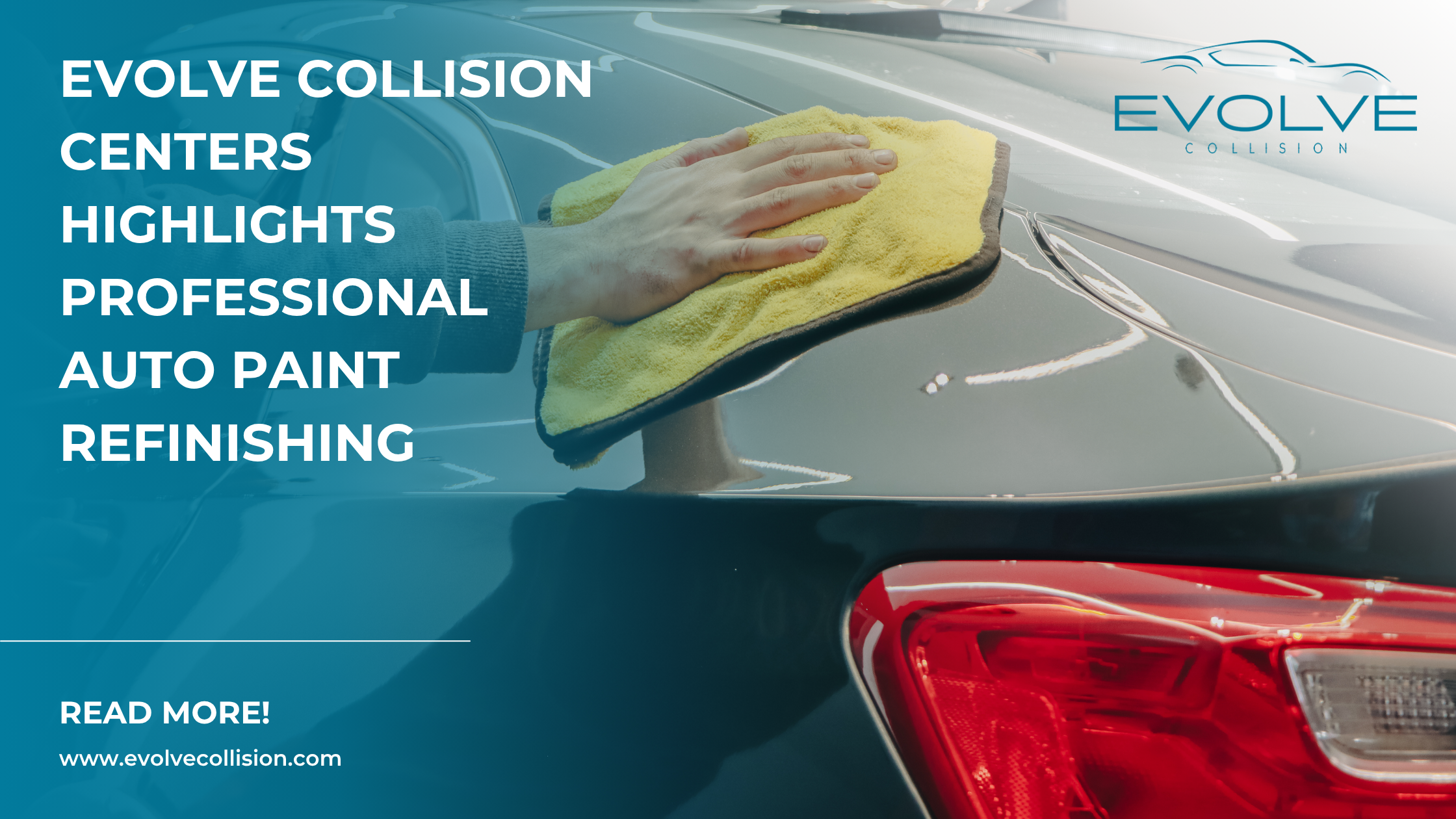 Evolve Collision Centers professional auto paint refinishing services